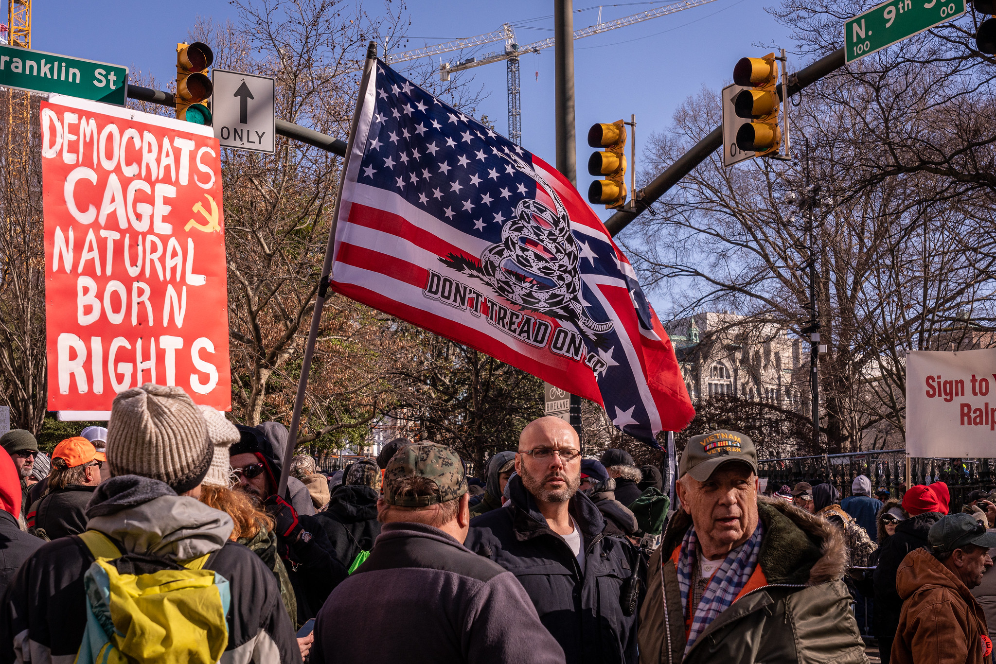 Gun protest